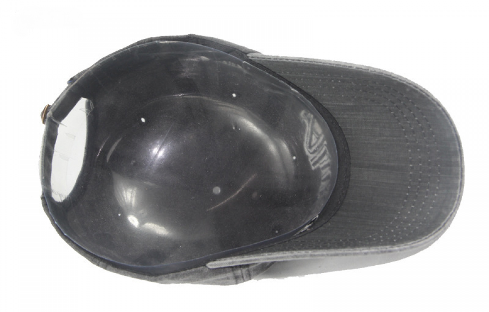 Baseball cap washed full cap fringed sun hat men and women Blue Blue