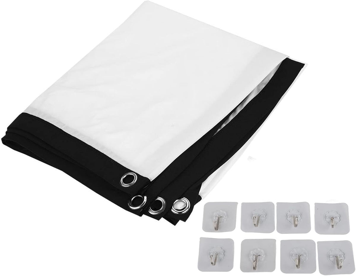 Portable 100 Inch 16:9 Projector Screen Foldable Home Theater Indoor Outdoor Movie Screen