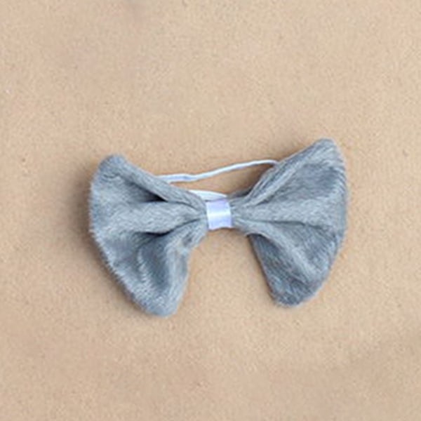 Compatible with Oral-B 3 pcs Animal Costume Set Cute Mouse Ears Headband Bows Long Tail for Children Adult