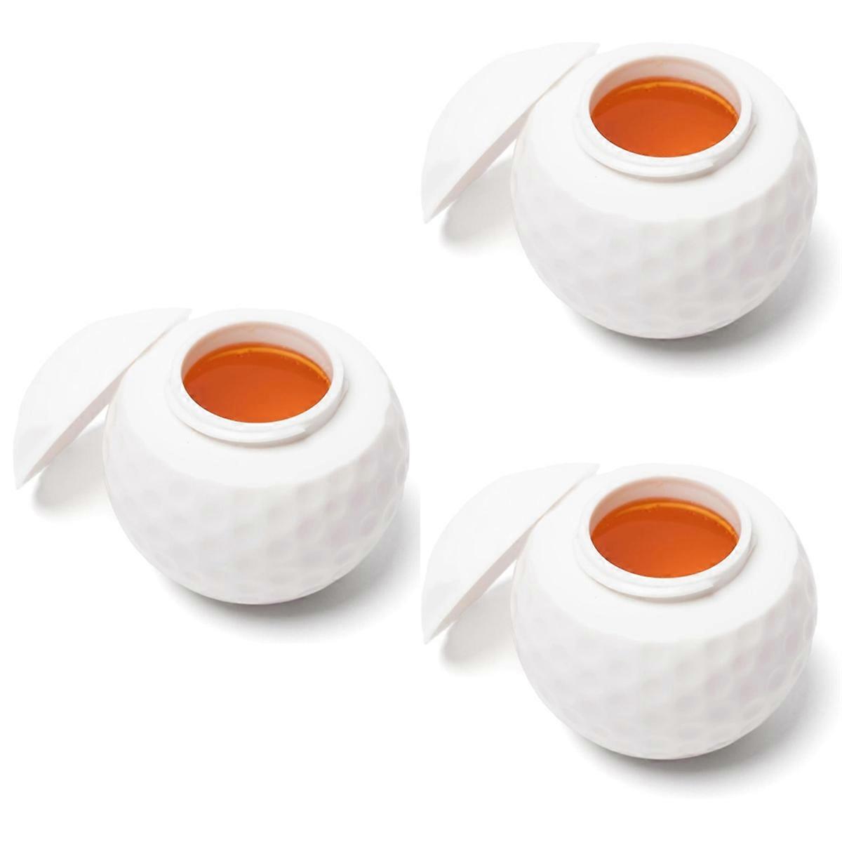 Golf Ball Shot Glasses 3-Pack, Perfect Gift for Golf Enthusiasts