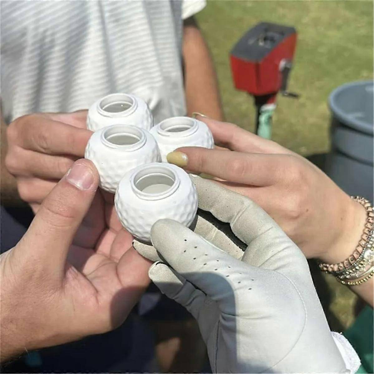 Golf Ball Shot Glasses 3-Pack, Perfect Gift for Golf Enthusiasts