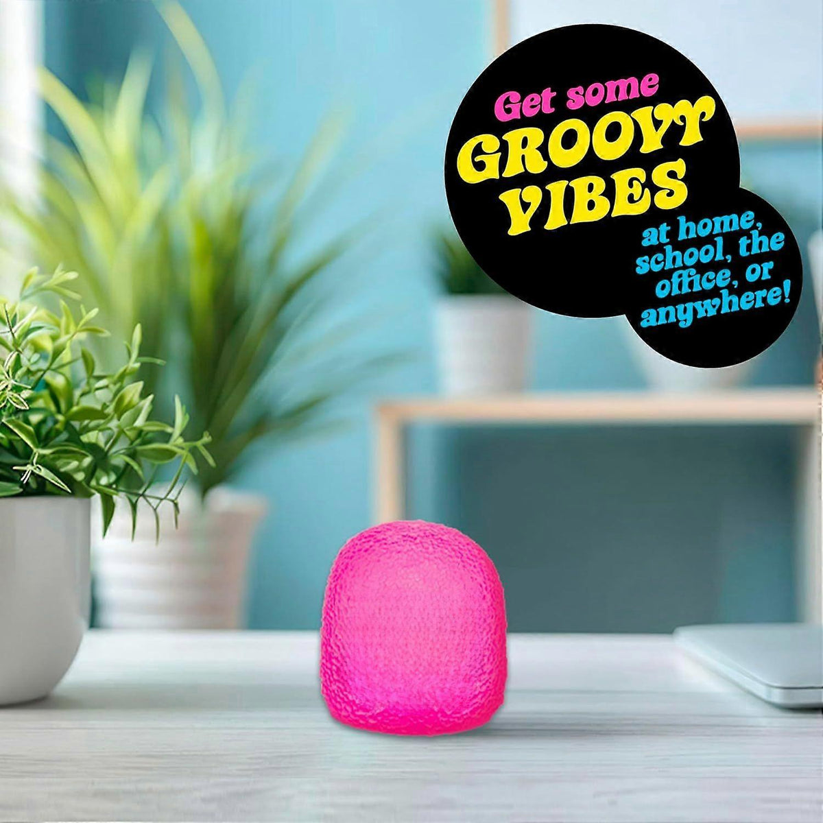 Maltose Pinch NeeDoh Gumdrop Red Texture Sensory Toy Fast Squish Decompression