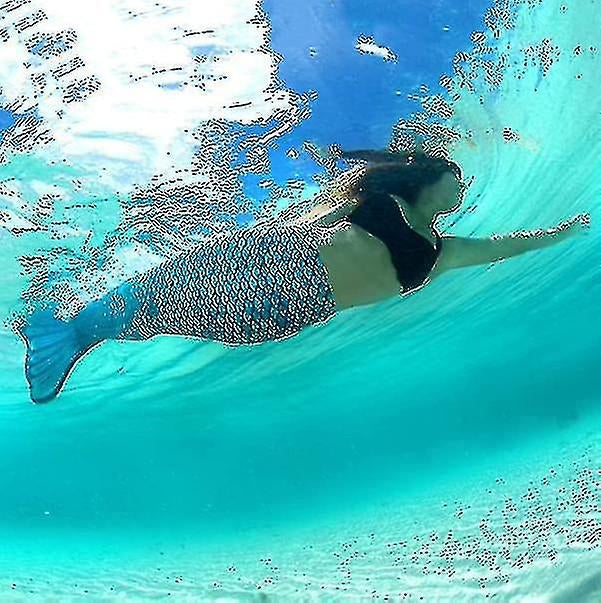 Swimming Fins Monofin 110 for Kids Adults Mermaid Tail Monofin for Water Sports