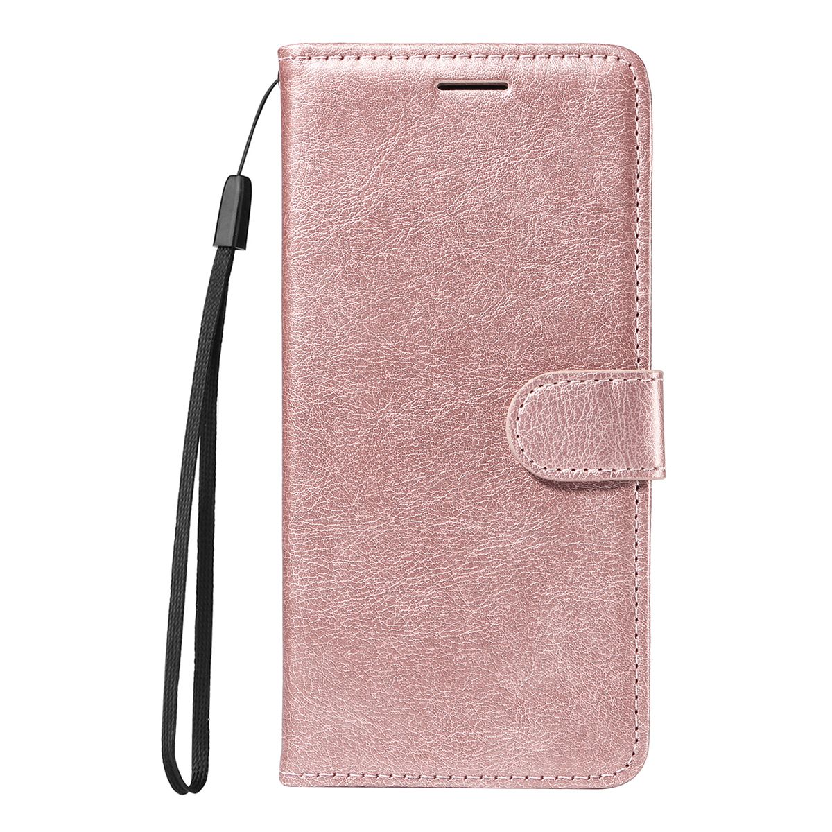 Xiaomi Redmi A5 4G PU Leather Wallet Case Compatible with SKALO MGF Pink Gold