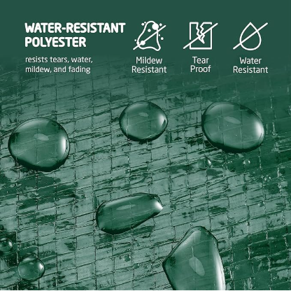 Christmas Wreath Storage Container 36 Inch - Wreath Bag for Artificial Wreaths Box - Dual Zippered Wreaths Storage Bag with Strong Durable Handles - Green