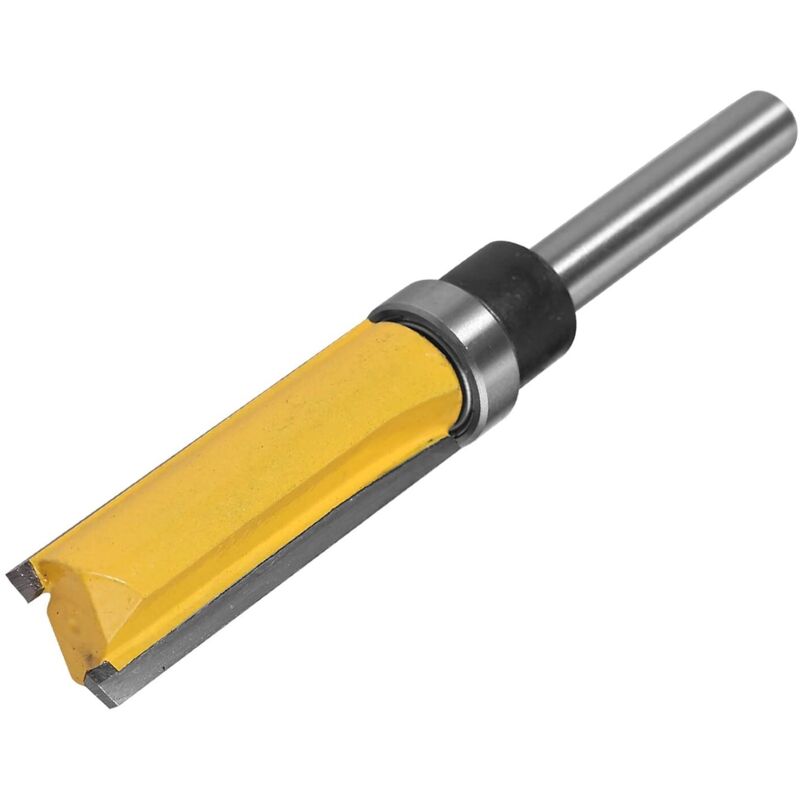 4 pcs 1/4" Wood ROuter Bit Copy Cutter (4 Sizes) High Quality Alloy Steel Blade 10Mm, 20Mm, 25Mm, 38Mm For Solid Wood,