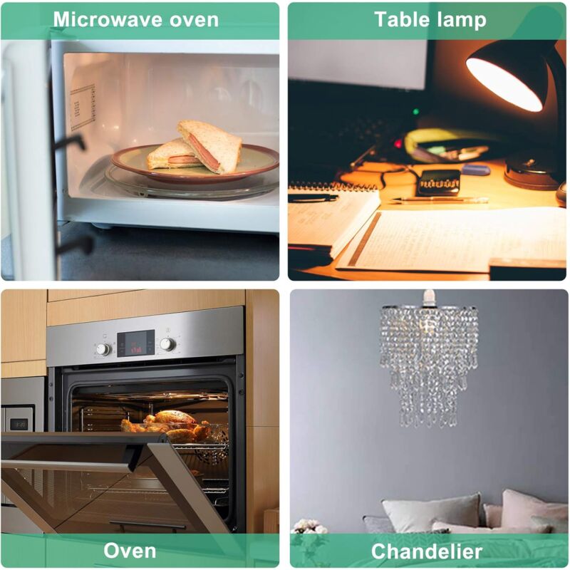 Dimmable G9 Halogen Bulbs 40W 230V Warm White For Microwave Oven Cooker Ceiling Lights Pack Of 12 [Energy Class G]