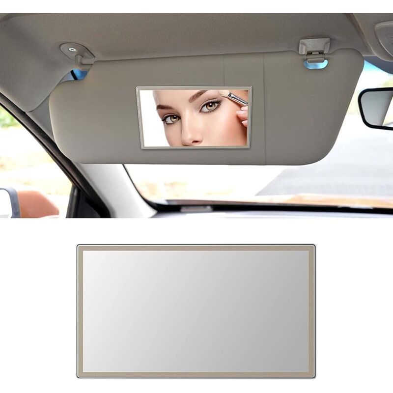 Car Sun Visor Mirror, Car Sun Visor Mirror, Car Vanity Mirror, Car Vanity Mirror, Car Makeup Mirror, Small, 110 X 65 Mm