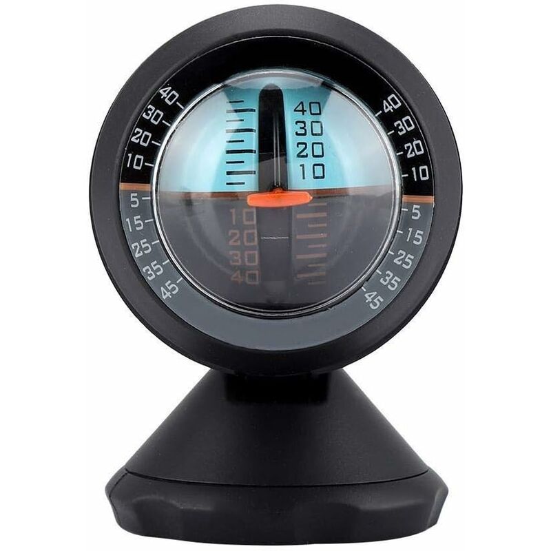 Car Inclinometer - Vehicle Slope Level Indicator Tilt Meters Gauge ROad Safety Instrument