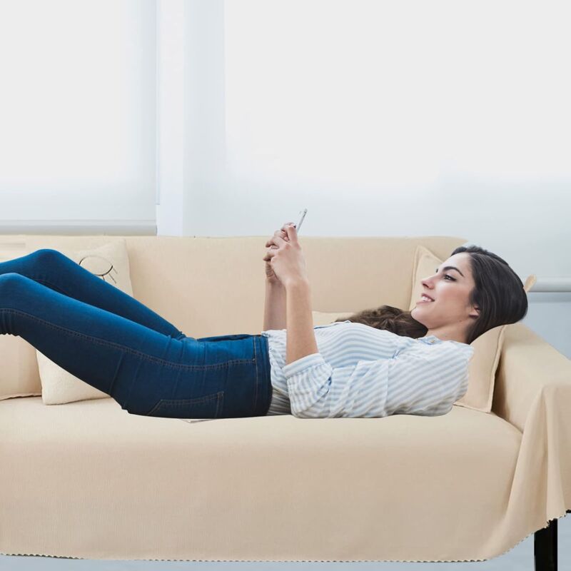 Stretch Sofa Cover Sofa Towel Decoration Universal Four Seasons Woven Sofa Towel Sofa Protector For Home Pets Kids 180