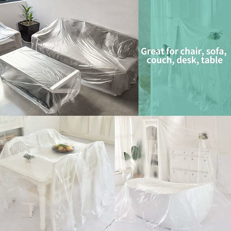 Sofa Cover Durable Waterproof Dustproof Furniture Cover,270Cm15M