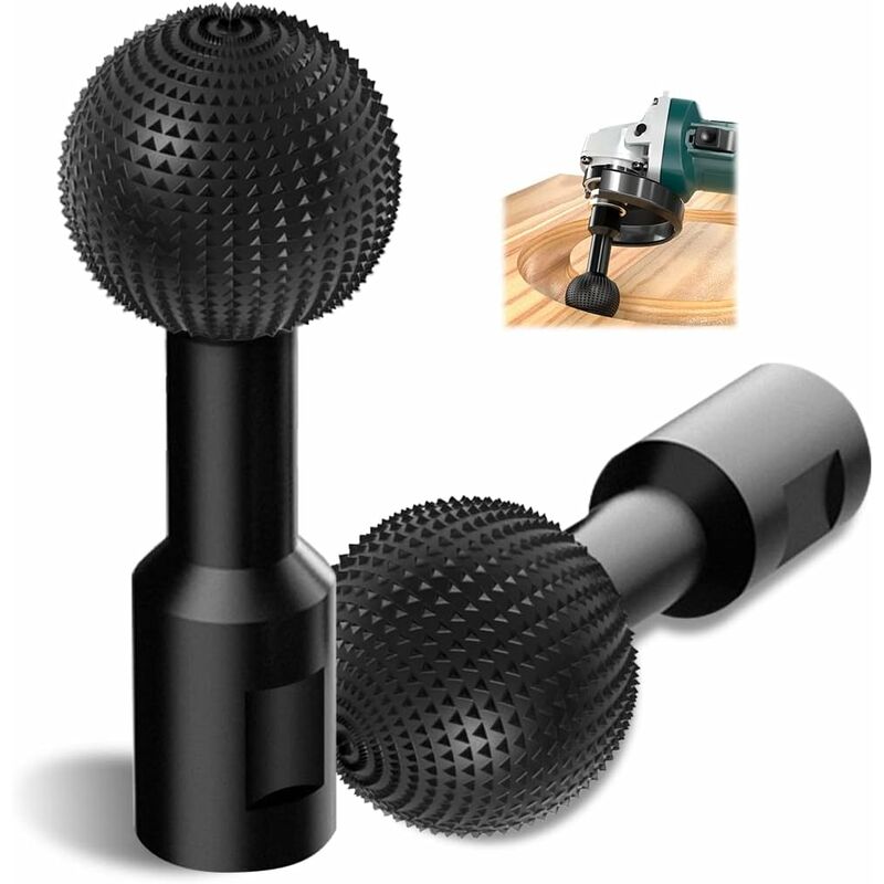 Ball Nose Wood Carving Bit - Carving Tool On Metal Wood ROuter Bit - Carbide Burr - 14Mm Wood Carving Polishing Bit For