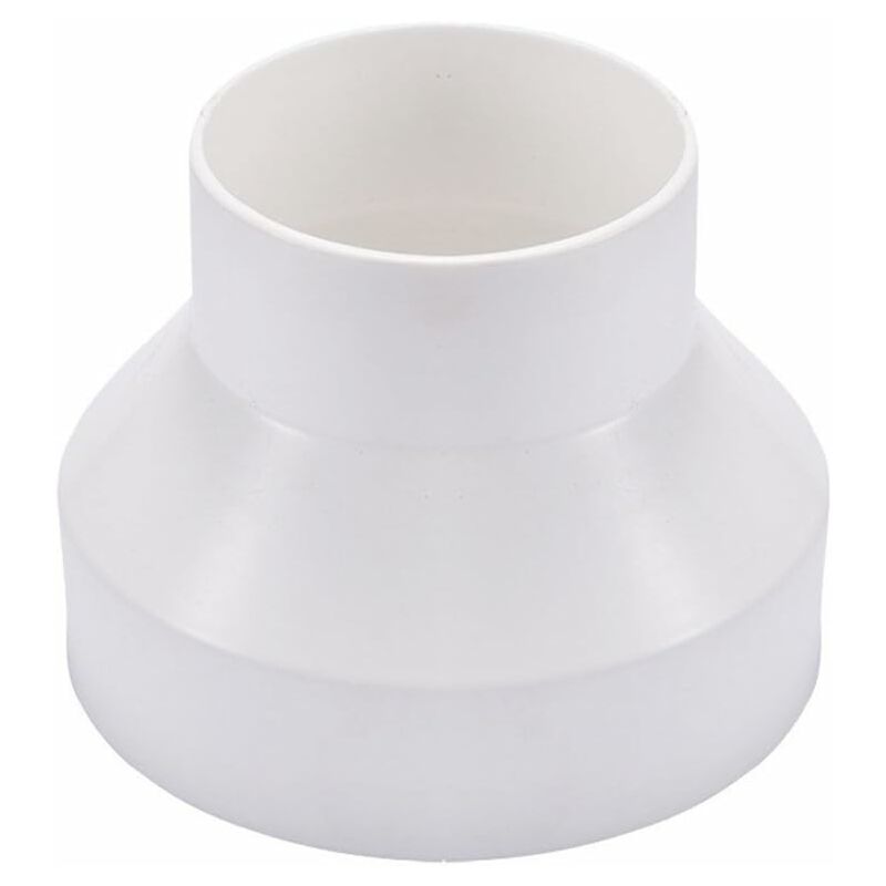 Duct Adapter, Exhaust Fan Duct Reducer Adapter For Ventilation Duct (200Mm To 150Mm)