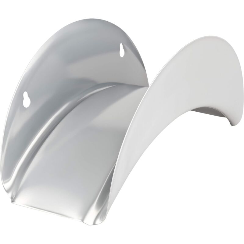 Wall Mounted Garden Hose Holder Silver