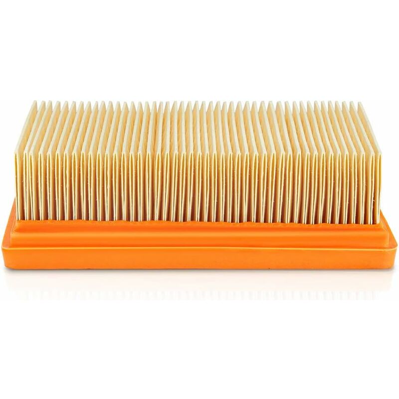Flat Pleated Filter For Karcher Mv4 Mv5 Mv6 Wd4 Wd5 Wd6, Wd4P Wd5P Wd6P Wet And Dry Vacuum Cleaners, 3 Pack