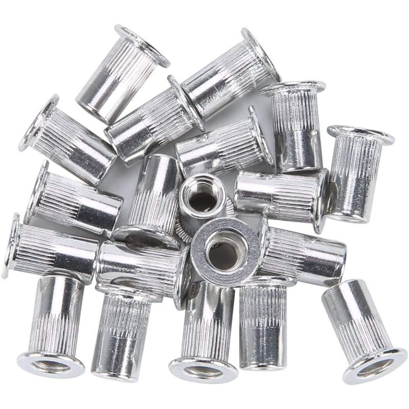 86 pcs Rivet Gun M3 M4 M5 M6 M8 Threaded Nut Rivet Nut Tool Riveting Pliers Threaded Insert Kit