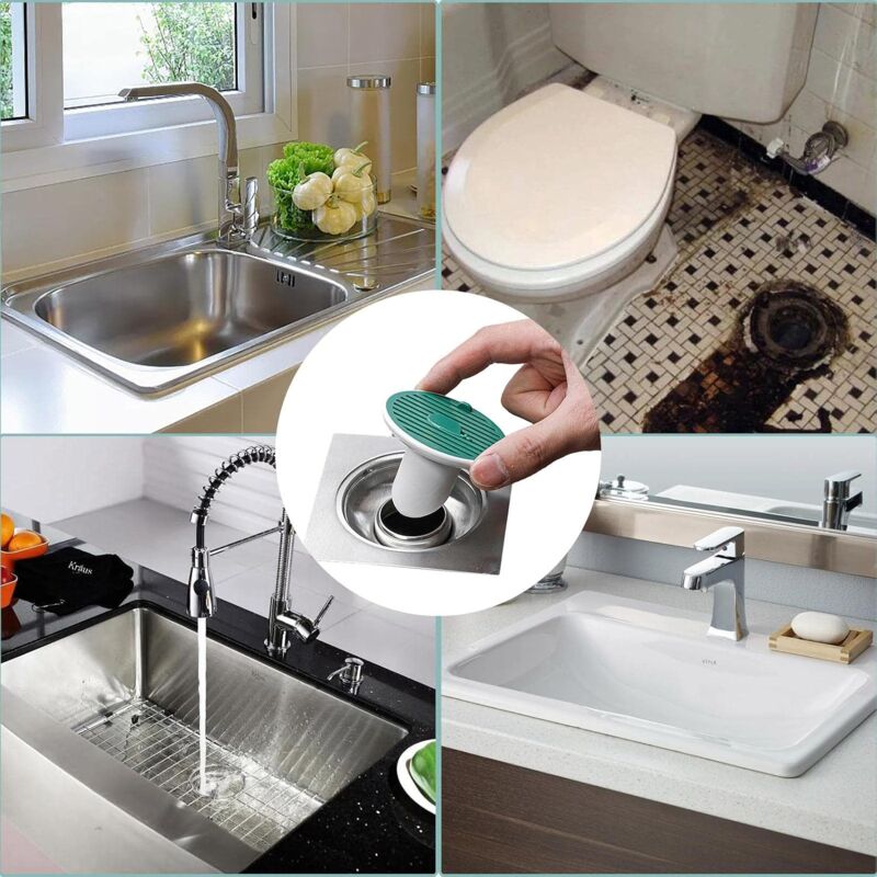 Bathroom Sink Drain Strainer Anti-Odor Bathtub Stoppers Floor Water Drain Deodorant Anti-Clogging Anti-Backflow Sewer