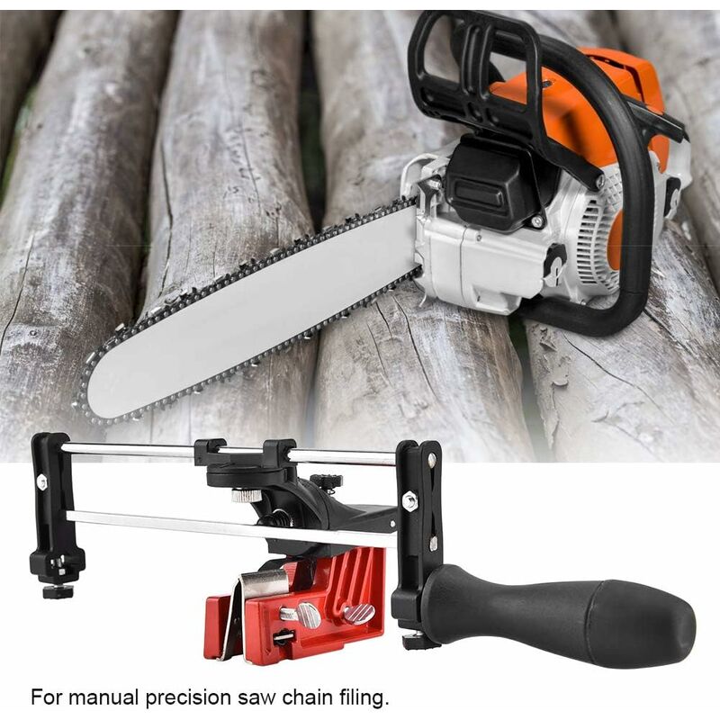 Chainsaw Chain Sharpener - Bar Mounted Manual Chainsaw Sharpener Tool Guide Ranking