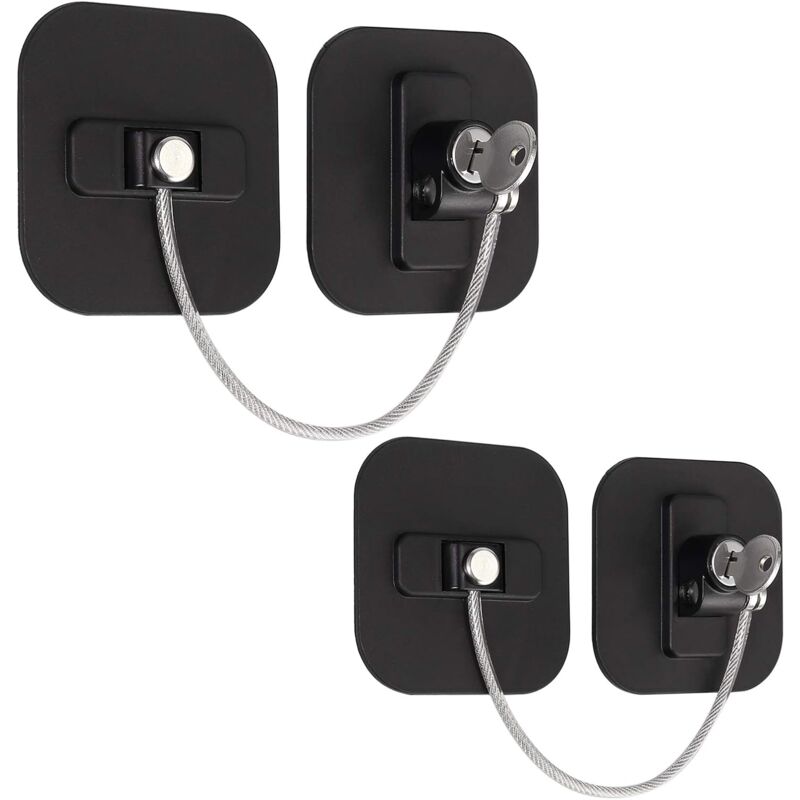 Child Window Lock, 2 pcs Safety Window Locks Window Locks Child Safety Protection Baby With Stainless Steel Cable