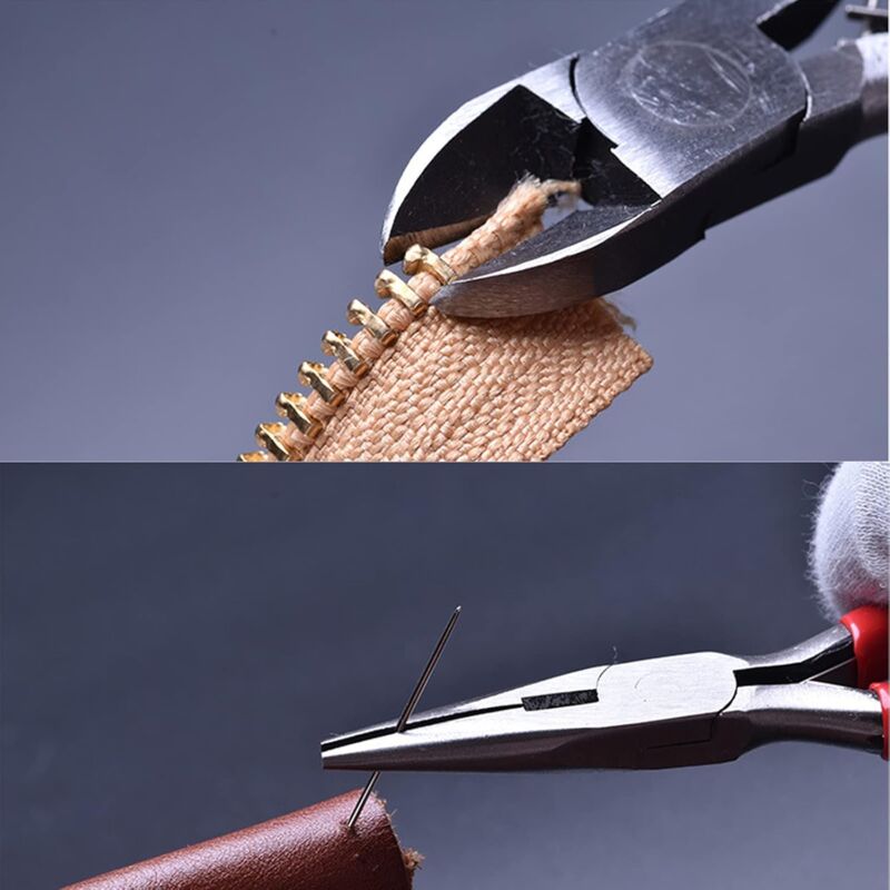 Inherited 5 pcs Beading Jewelry ROund Nose Pliers Diy Tool For Electrical And Carpentry Work, Diy Jewelry Making (Small)