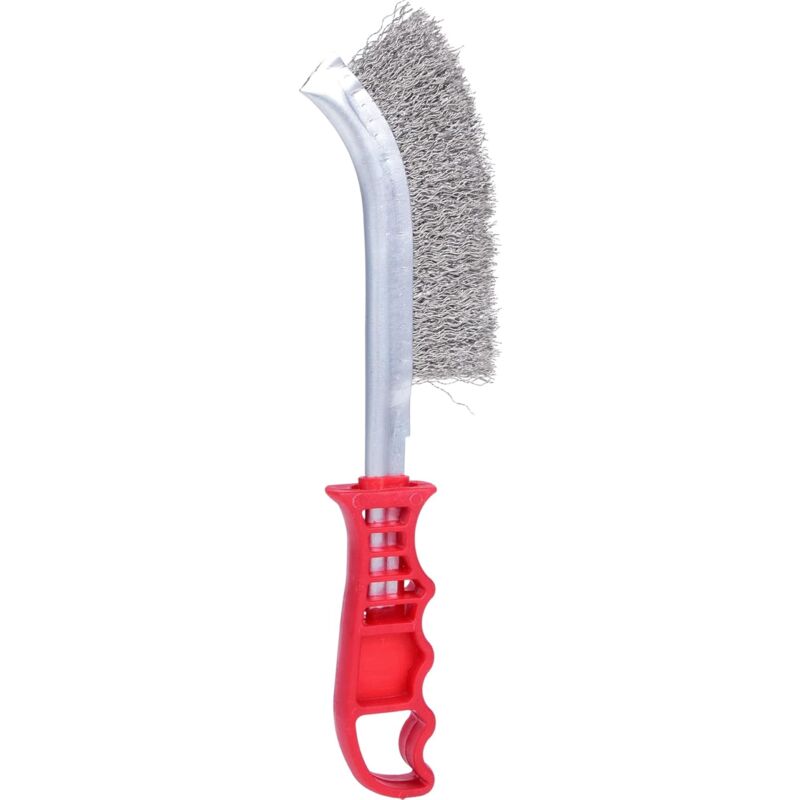 Automotive And Heavy Goods Vehicles - Wire Brush For Drum Brakes, Stainless Steel Bristles, 250 Millimeters