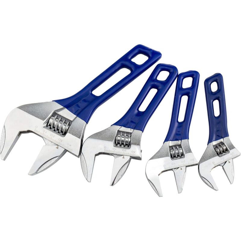 Adjustable Wrench, Wide Opening Adjustable Wrench With Short Handle, Pipe Pliers, Adjustable Wrench (4")