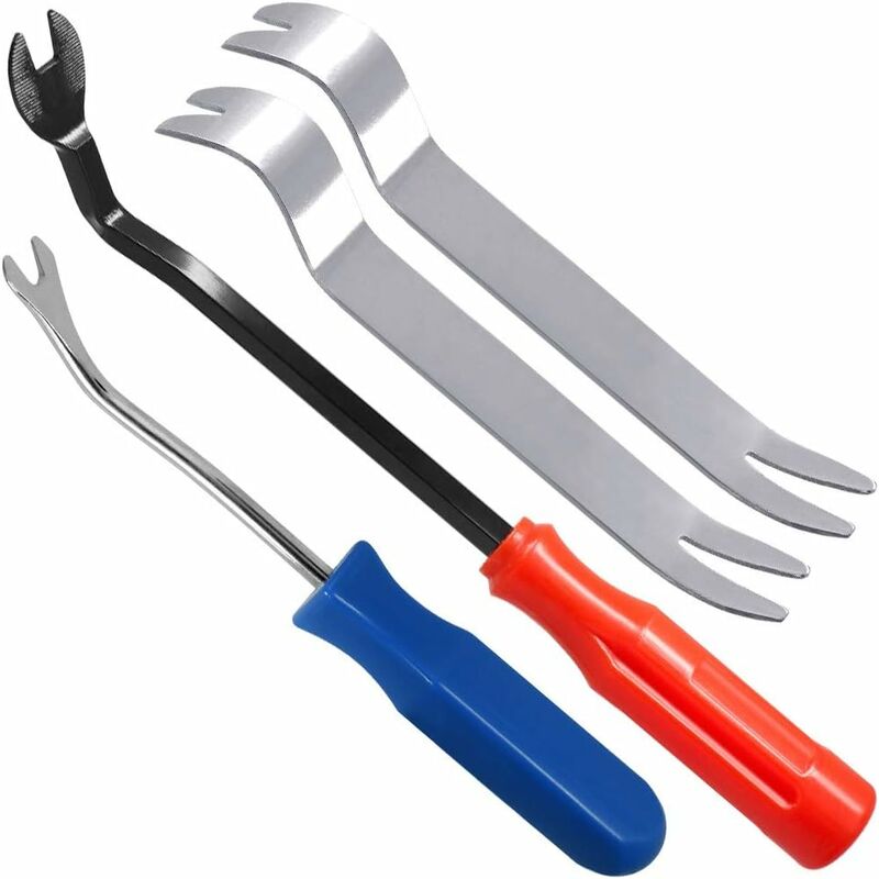 Auto Trim Removal Tool Set, 4 pcs Set, Car DAshboard Panel Radio Installer Tool-Sunny