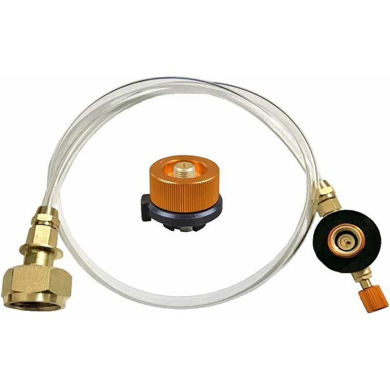 Propane Adapter Hose Converter Replacement Hose Connects To Outdoor Camping Gas Stove Propane Bottle Adapter