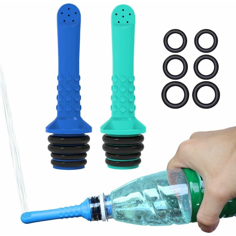 2-Pack Portable Bidets For Bathroom Or Travel. Cosmic Travel Shower Hose, Fits All Bottles. Discreet, Eco-Friendly,