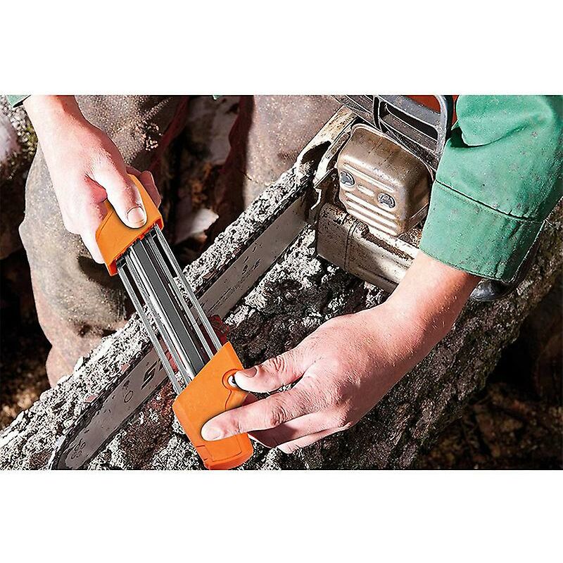 2 In 1 File Holder For 3/8" P Ø 4.0 Mm Chainsaw Chain