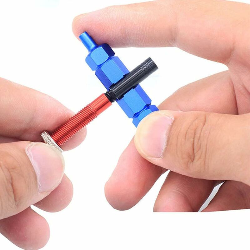 Bike Tube Tire Valve Core Removal Tool For Presta Schrader Bicycle Replace Valve Cores