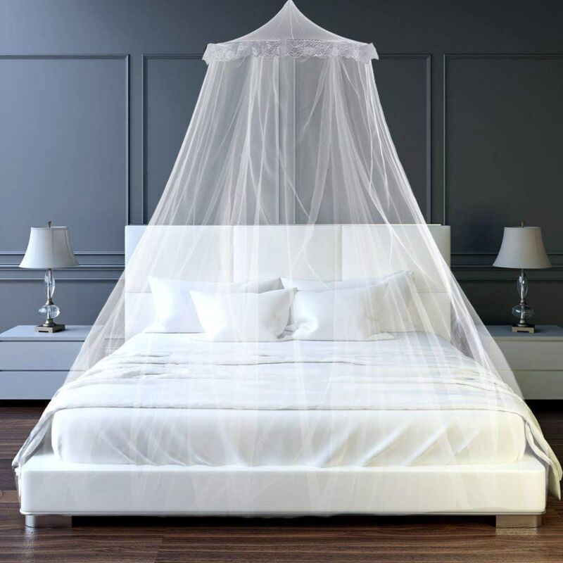 Mosquito Net, Large Polyester Mosquito Net For Single And Double Beds, 1 pcs Arches, Indoor And Outdoor Canopy Mosquito