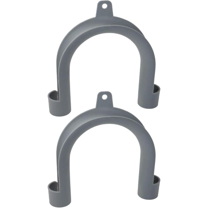 2 pcs Washing Machine Drain Hose Hooks - U Shape