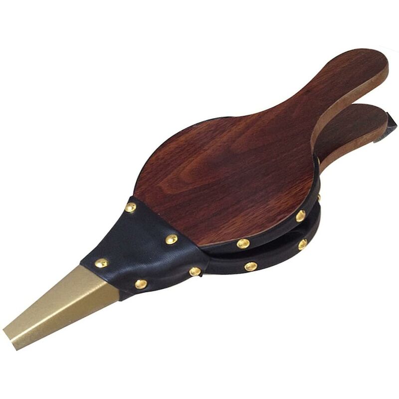 Fireplace Bellows, Wood Fire Blower, Fireplace Bellows, Wood Fire Bellows, With Strap, For Barbecue, Fireplace, Wood