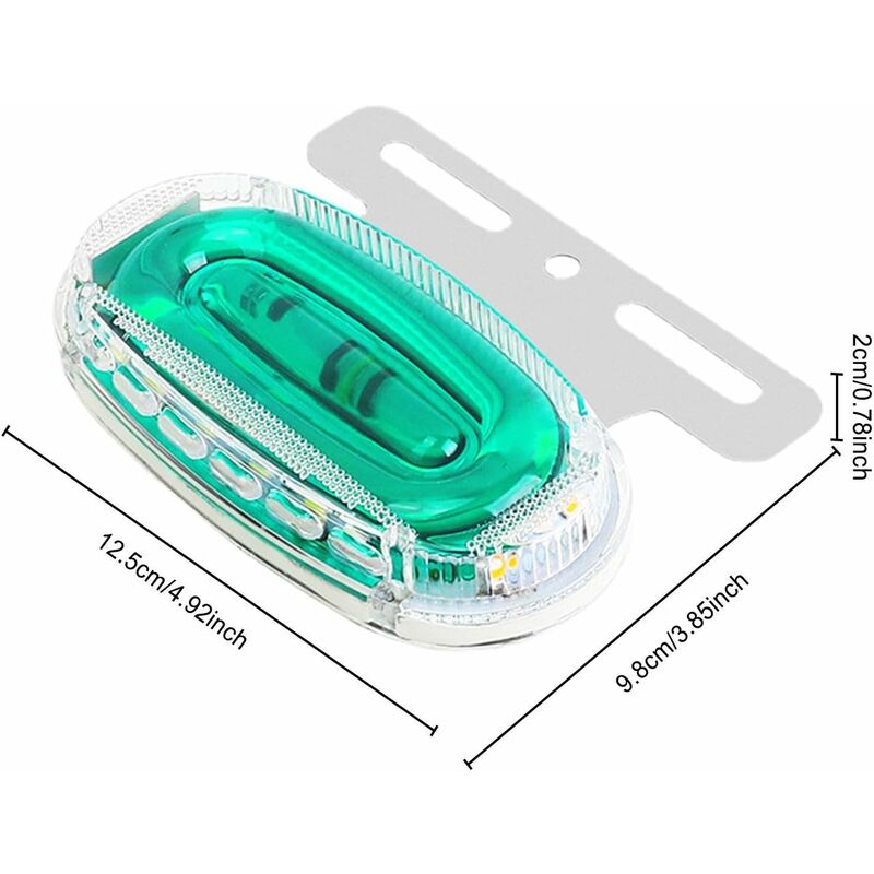 Trailer Lights, Side Marker Lights Rectangular Clearance, Dustproof Accessory For Night Safety, Pickup Truck Trailer