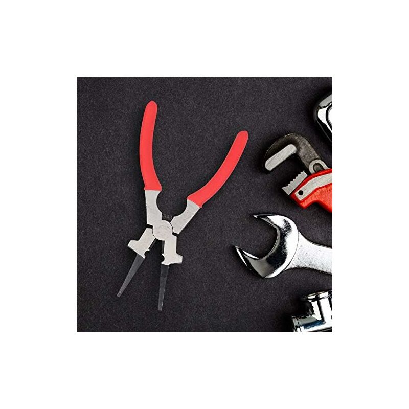 Multifunctional Carbon Steel Mig Welding Pliers Insulated Handle Cleaning Nozzle Wire Cutter Connection Tool