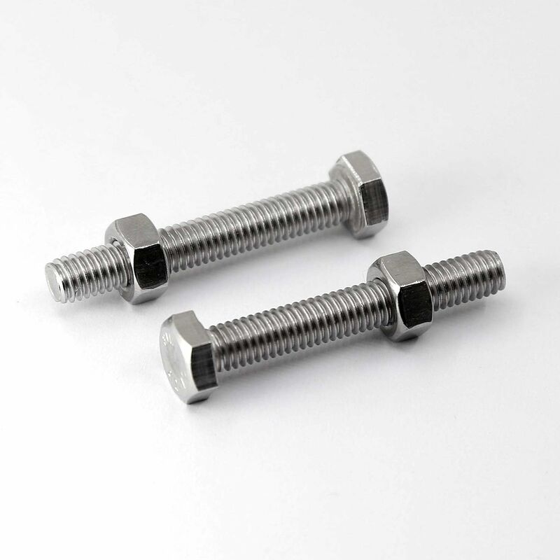 M6 X 50Mm 20 pcs 304 Stainless Steel Hexagon Socket Head Cap Bolts Outside Corner Hexagon Screw,Hex Bolts And Nuts Set