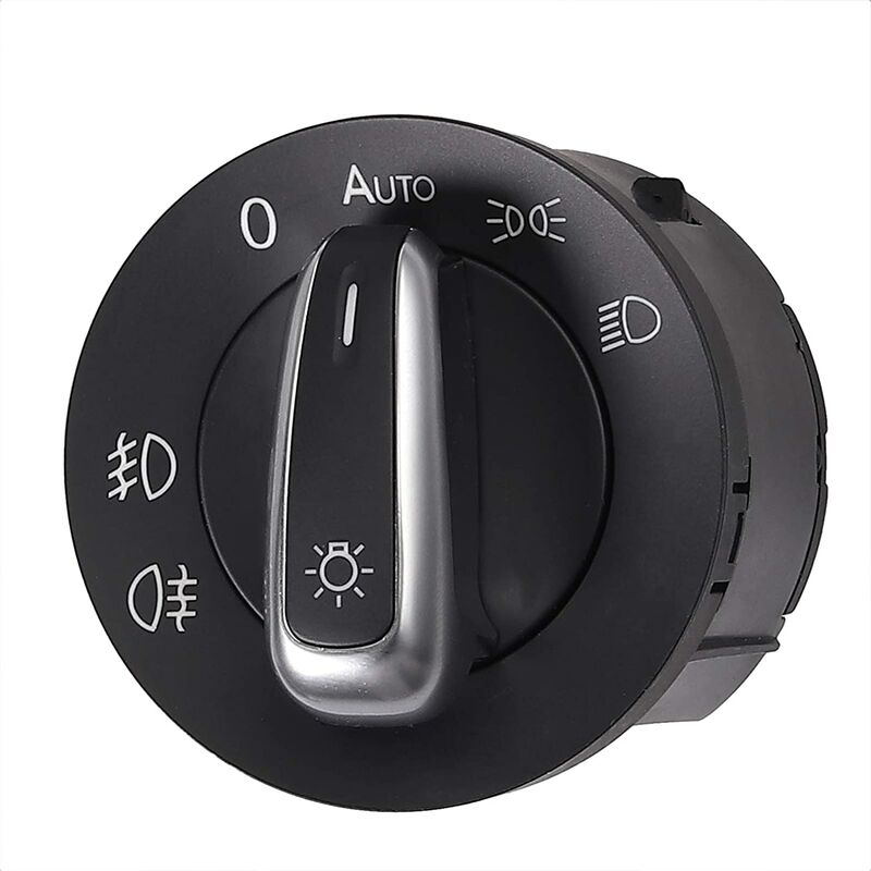 Headlight Switch 5Nd941431B, 10 Pin Main Light Switch Control Switch For Vw: Golf, Eos, Scirocco, Tiguan, Touran,