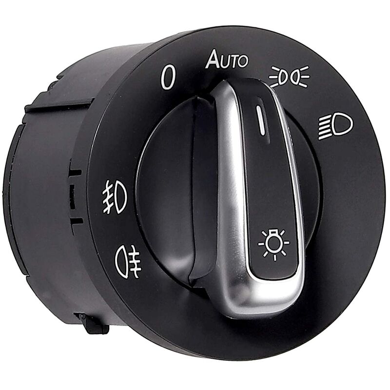 Headlight Switch 5Nd941431B, 10 Pin Main Light Switch Control Switch For Vw: Golf, Eos, Scirocco, Tiguan, Touran,
