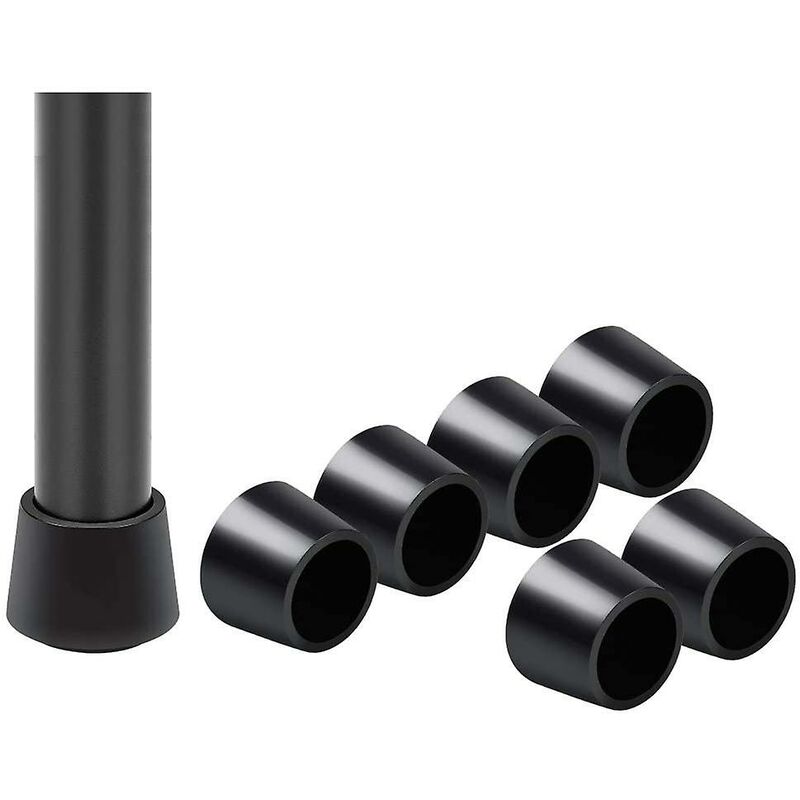16 Pack Chair Leg Protectors, Chair Leg Caps Rubber Chair Leg Protection End Caps, Inner Diameter - 1 Inch / 25 Mm,