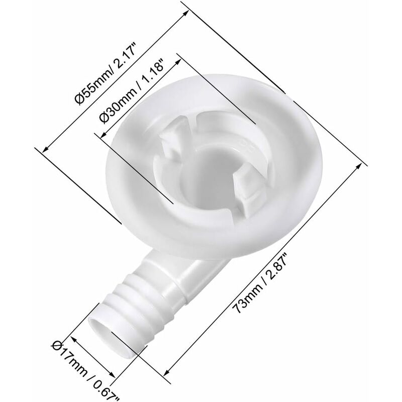 Air Conditioning Drainage Hose Connector Elbow Fitting For Mini-Split Units And Window Ac Unit Parts 30Mm 1 pcs