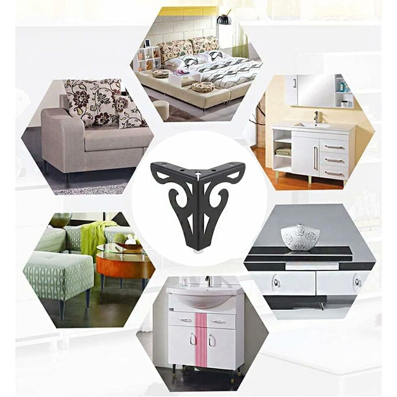 4 pcs Furniture Sofa Legs, Sofa Legs, Modern Sofa Legs, Tv Cabinet Legs, Bed Legs, For Cabinet, Sofa, Table