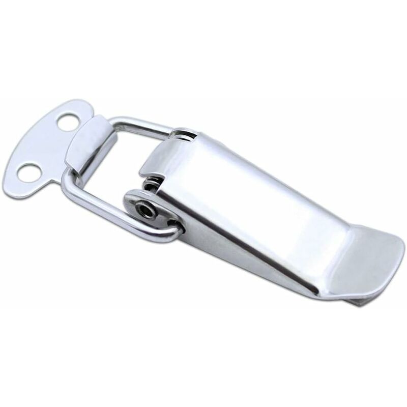 10 pcs Spring Loaded Toggle Latch Stainless Steel Lever Catch Drawer Hardware For Toolbox Suitcase And Chest