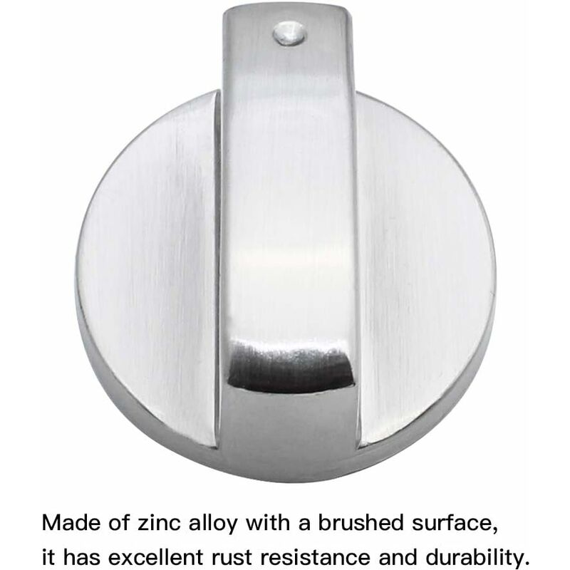 Parts Universal Metal Control Knobs Gas Stove Knob 6Mm Universal Control Knobs Stove Knob For Gas Stove Cooker Oven Hob