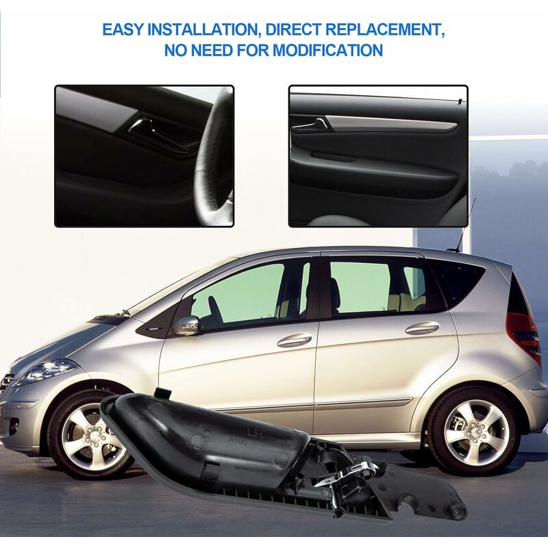 Replacement Left Door Handle Cover For Mercedes Benz A-Class W169 B-Class W245 2008-2012