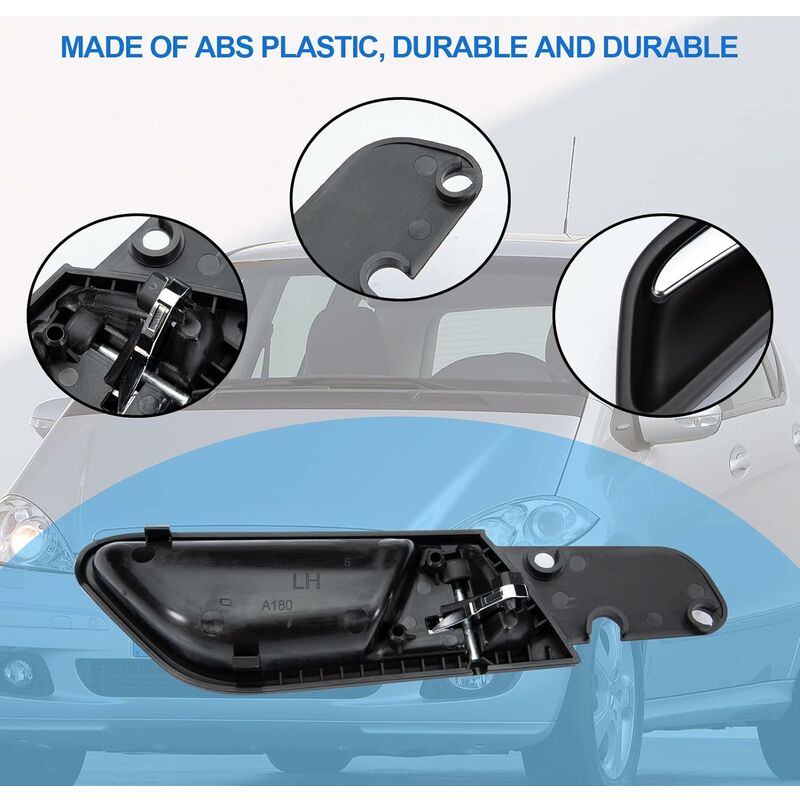 Replacement Left Door Handle Cover For Mercedes Benz A-Class W169 B-Class W245 2008-2012