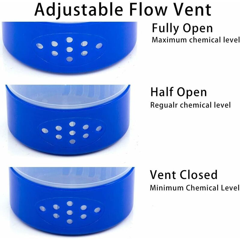 Premium Floating Pet Chlorine Dispenser For Chemical Tablets Compatible With 3" Tabs Bromine Holder (Turtle)