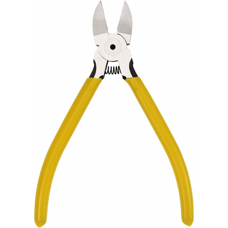 6'' Diagonal Cutting Pliers, Professional Wire Cutter With High Strength Chrome Vanadium Alloy Steel Cutting Edge