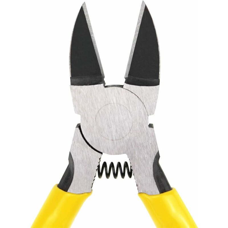 6'' Diagonal Cutting Pliers, Professional Wire Cutter With High Strength Chrome Vanadium Alloy Steel Cutting Edge