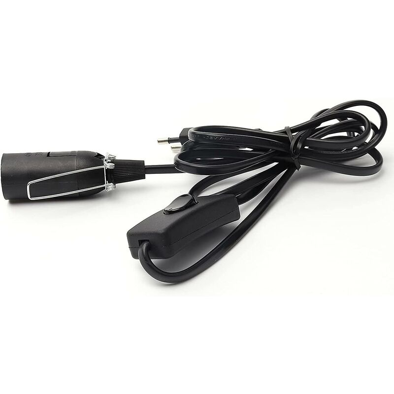 Câble Avec Interrupteur Pour Lampe À Sel - 1,8 M - Douille Pour Lampe De Sel